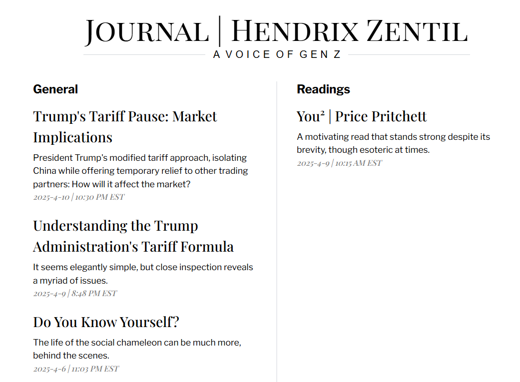 Finance Blog Project