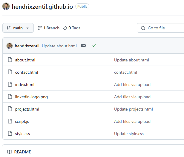 Portfolio Website Project